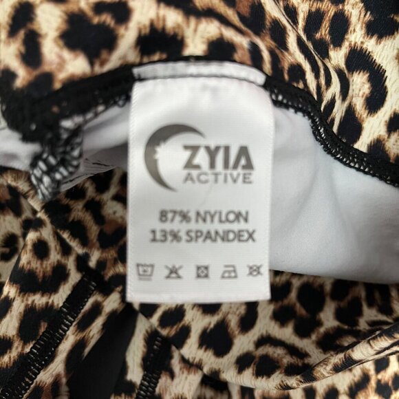 Zyia Active Cheetah Printed Scrunch Butt Casual Full Length Size‎ XL - Picture 6 of 6
